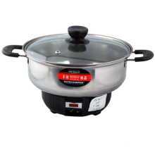 Edelstahl-Hot Cookware Reise-Topf